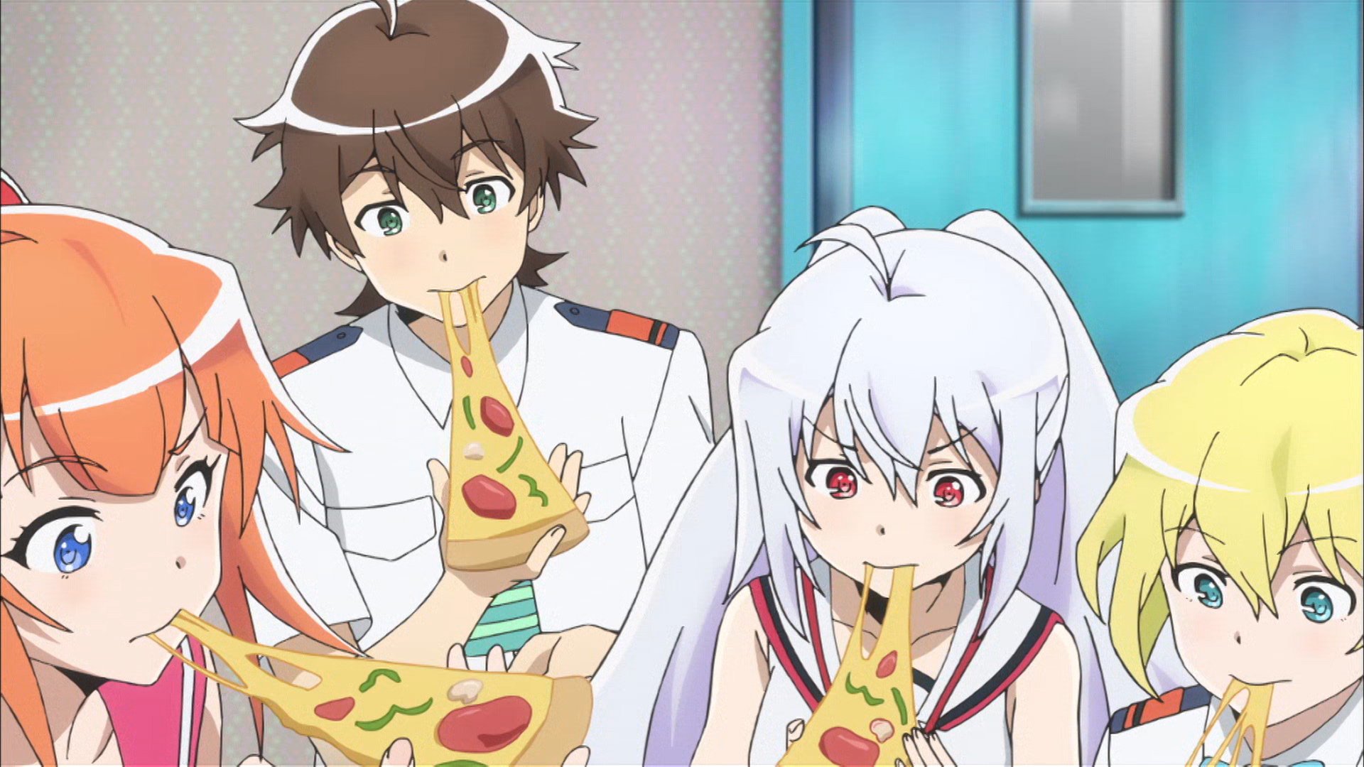 Zack (Plastic Memories) Michiru Kinushima Isla (Plastic Memories) Tsukasa Mizugaki Anime Plastic Memories Image
