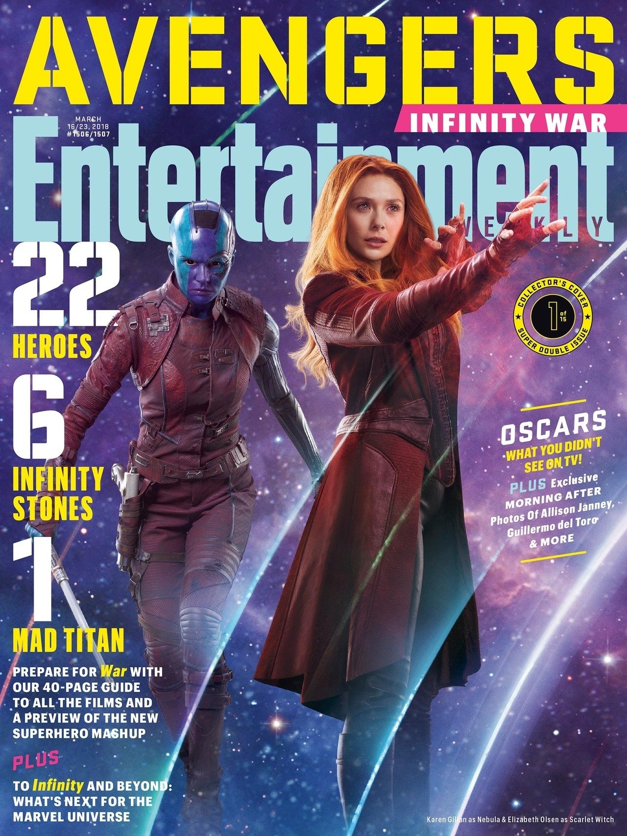 Elizabeth Olsen Scarlet Witch Nebula (Marvel Comics) movie Avengers: Infinity War Image