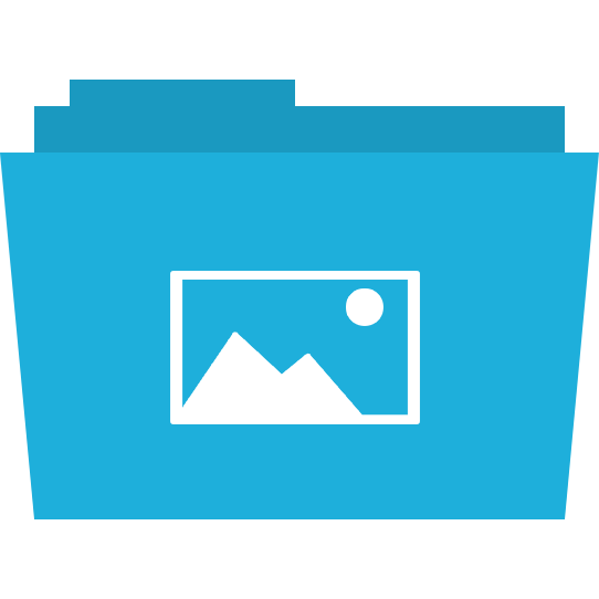 Blue Folder Symbol 6 by SiriusLee - Image Abyss