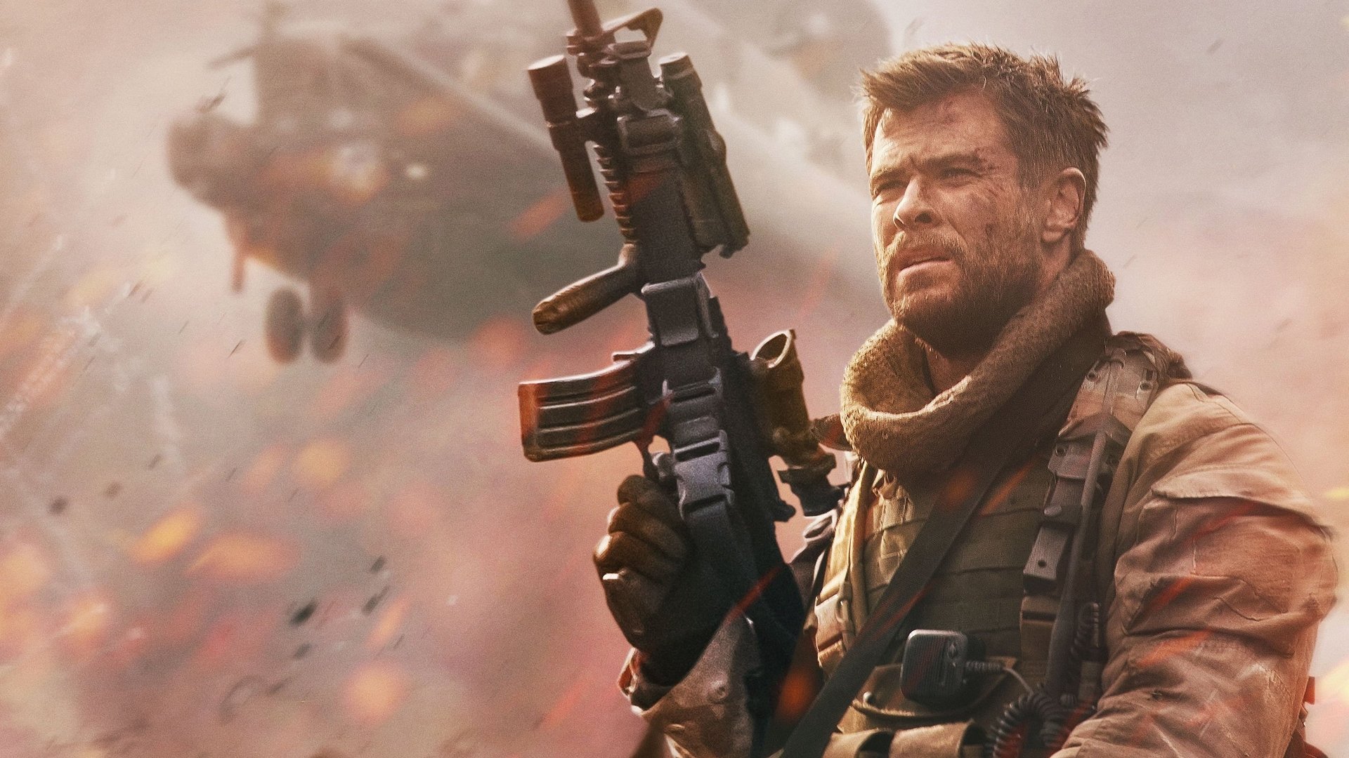 Chris Hemsworth movie 12 Strong Image