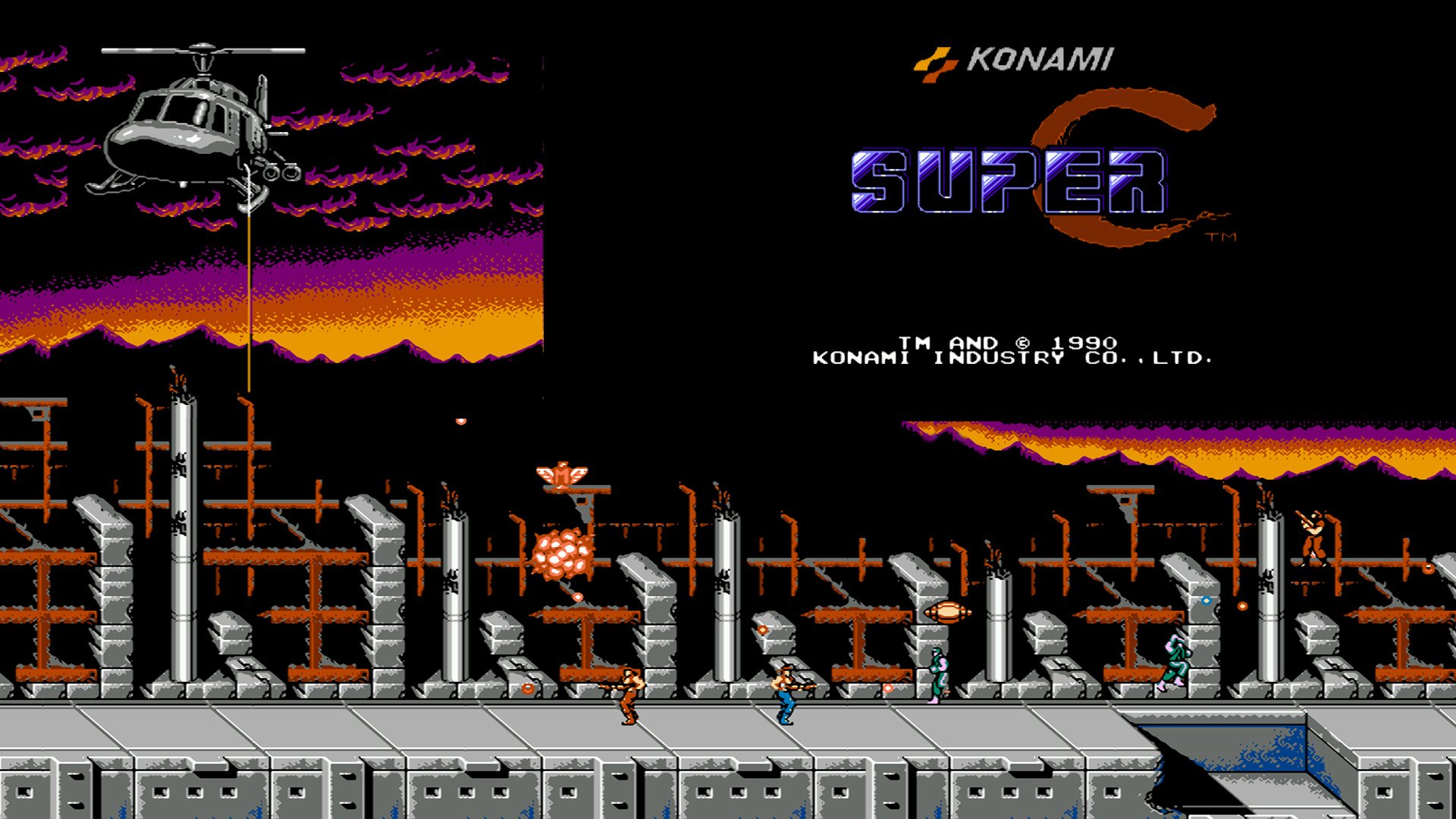 video game Super C Image