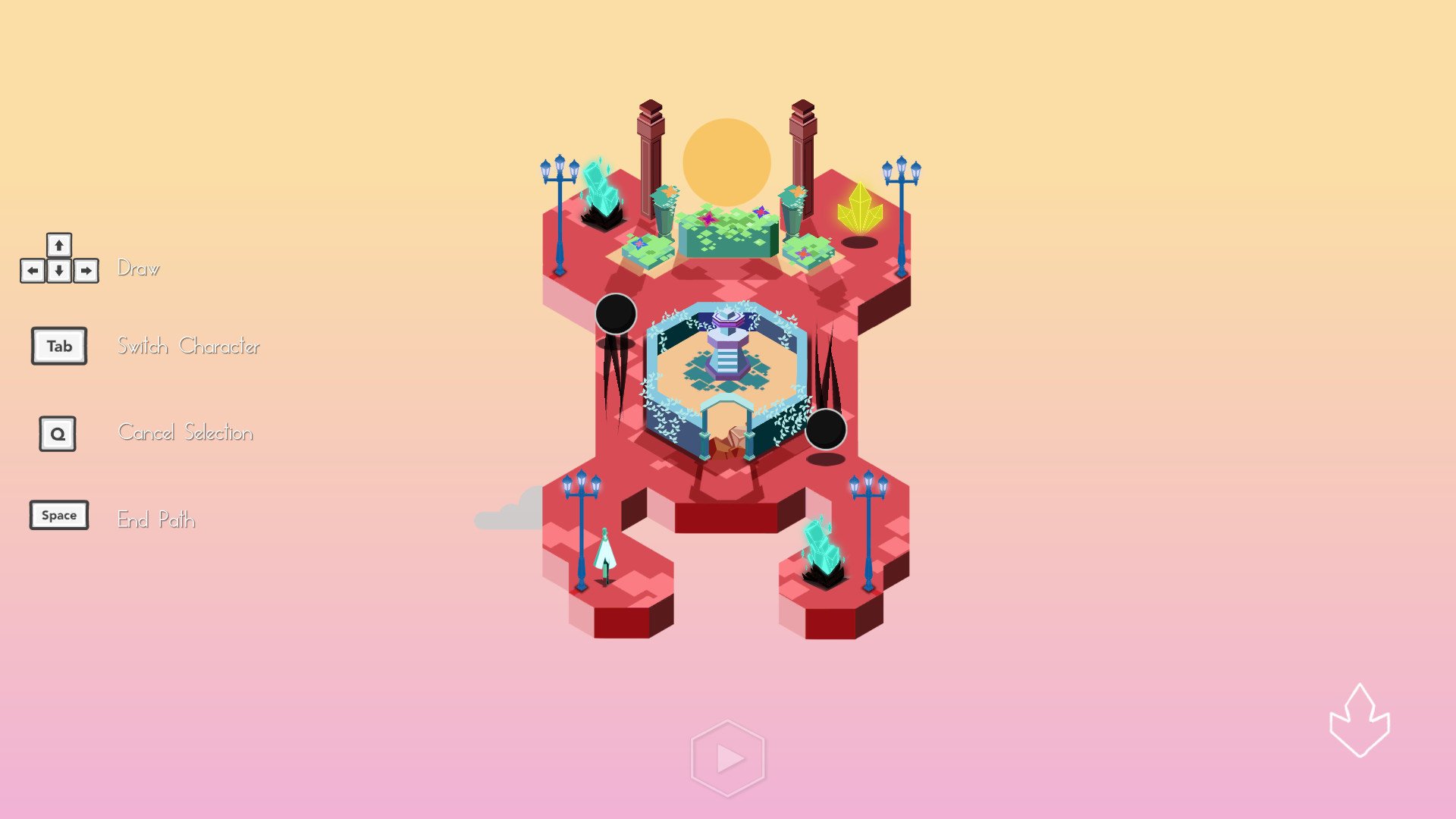 video game Umiro 3D graphics colorful design interactive environment Image