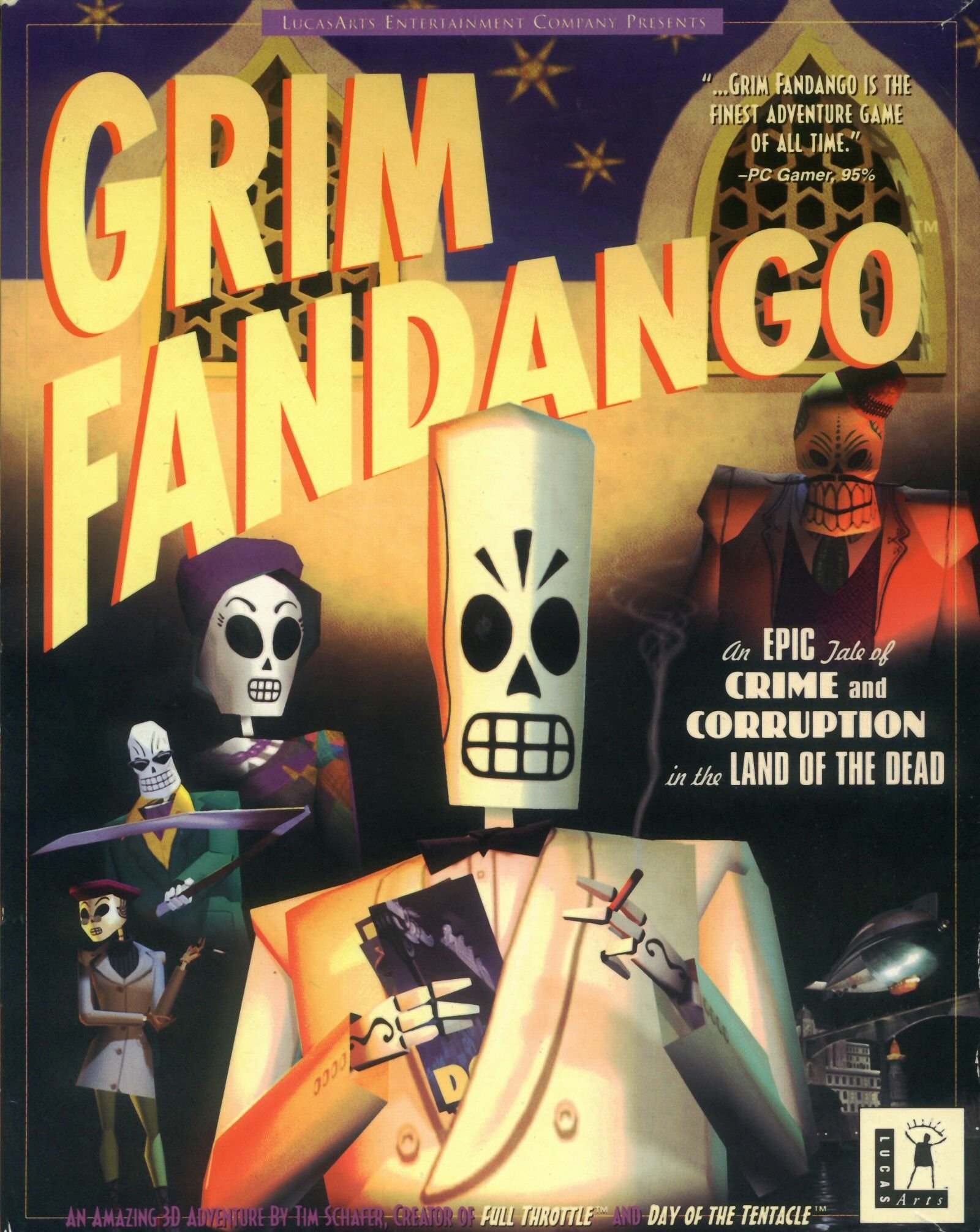 video game Grim Fandango (1998) Image