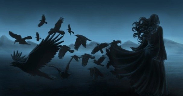 Download Crow Dark Woman Image