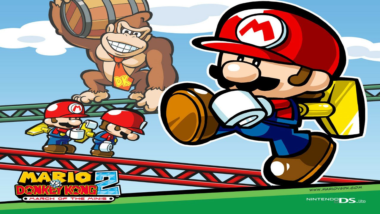 video game Mario vs. Donkey Kong 2: March of the Minis Image