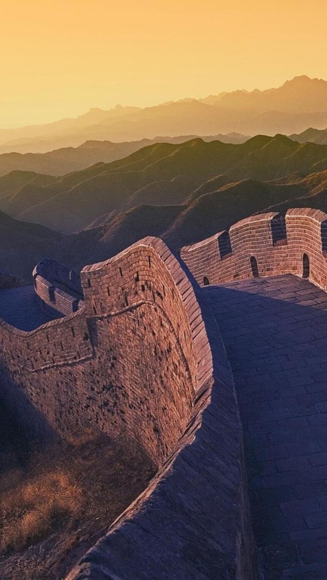 man made Great Wall of China Image
