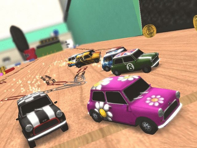 video game Mini Desktop Racing Image