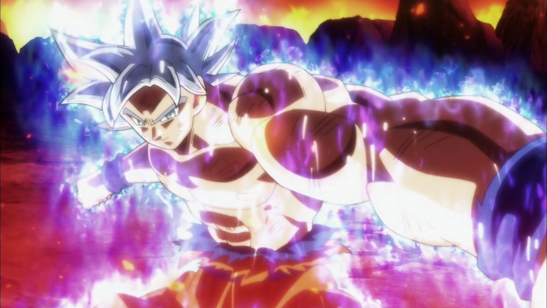  Migatte No Gokui Goku stops Jiren by Akira Toriyama