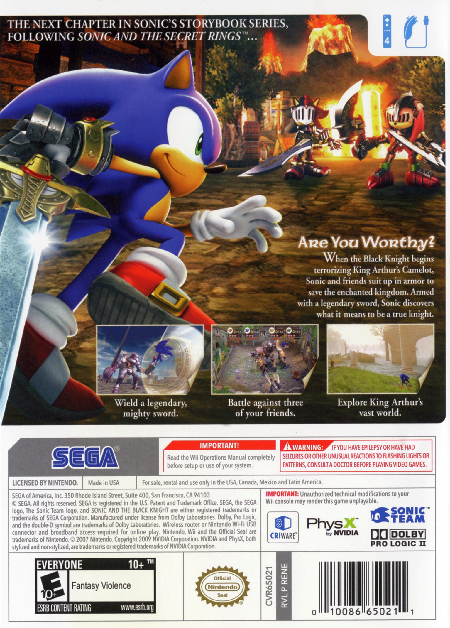Sonic and the Black Knight Picture