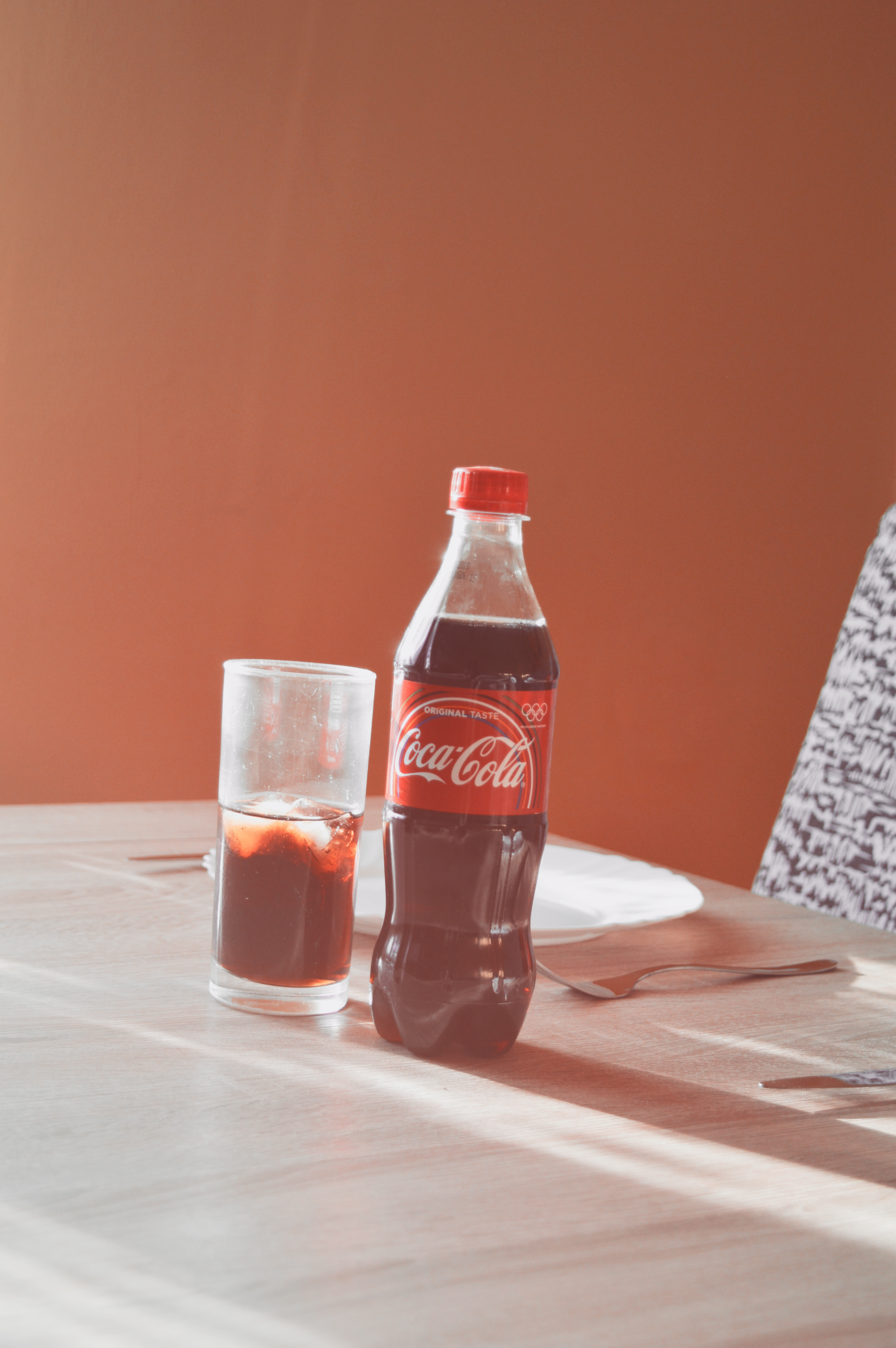 glass bottle drink man made Coca Cola Image