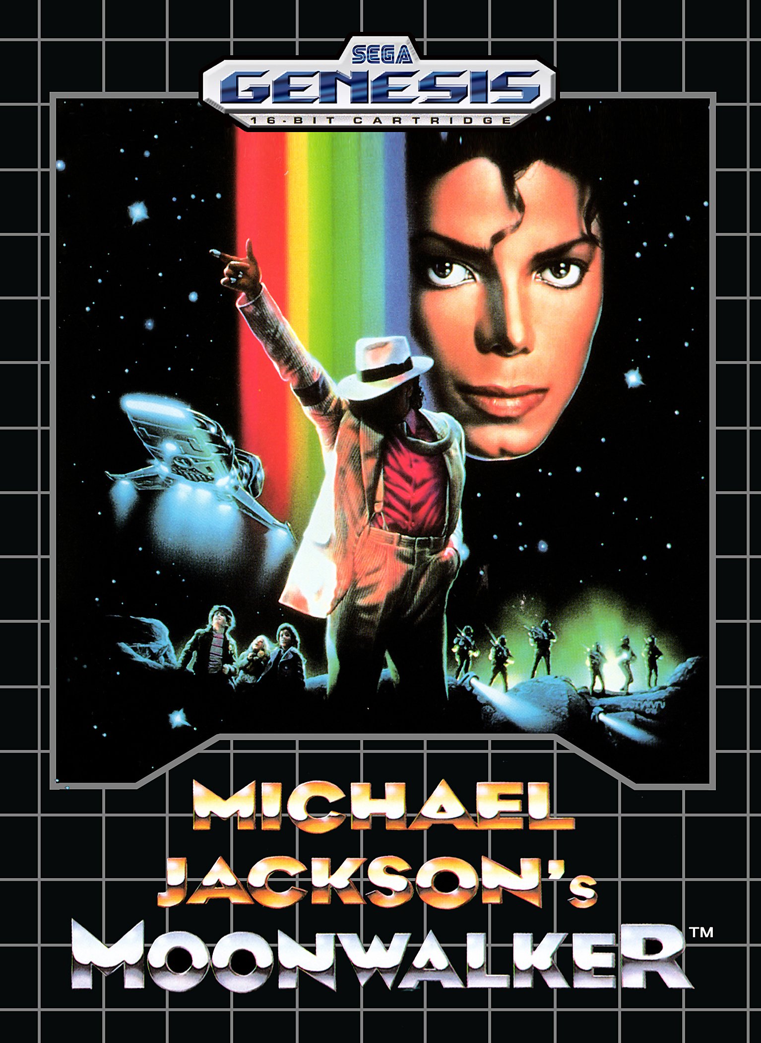 video game Michael Jackson's Moonwalker Image