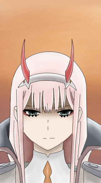 Icons Haruno. - Zero Two. Anime: Darling In the Franxx.