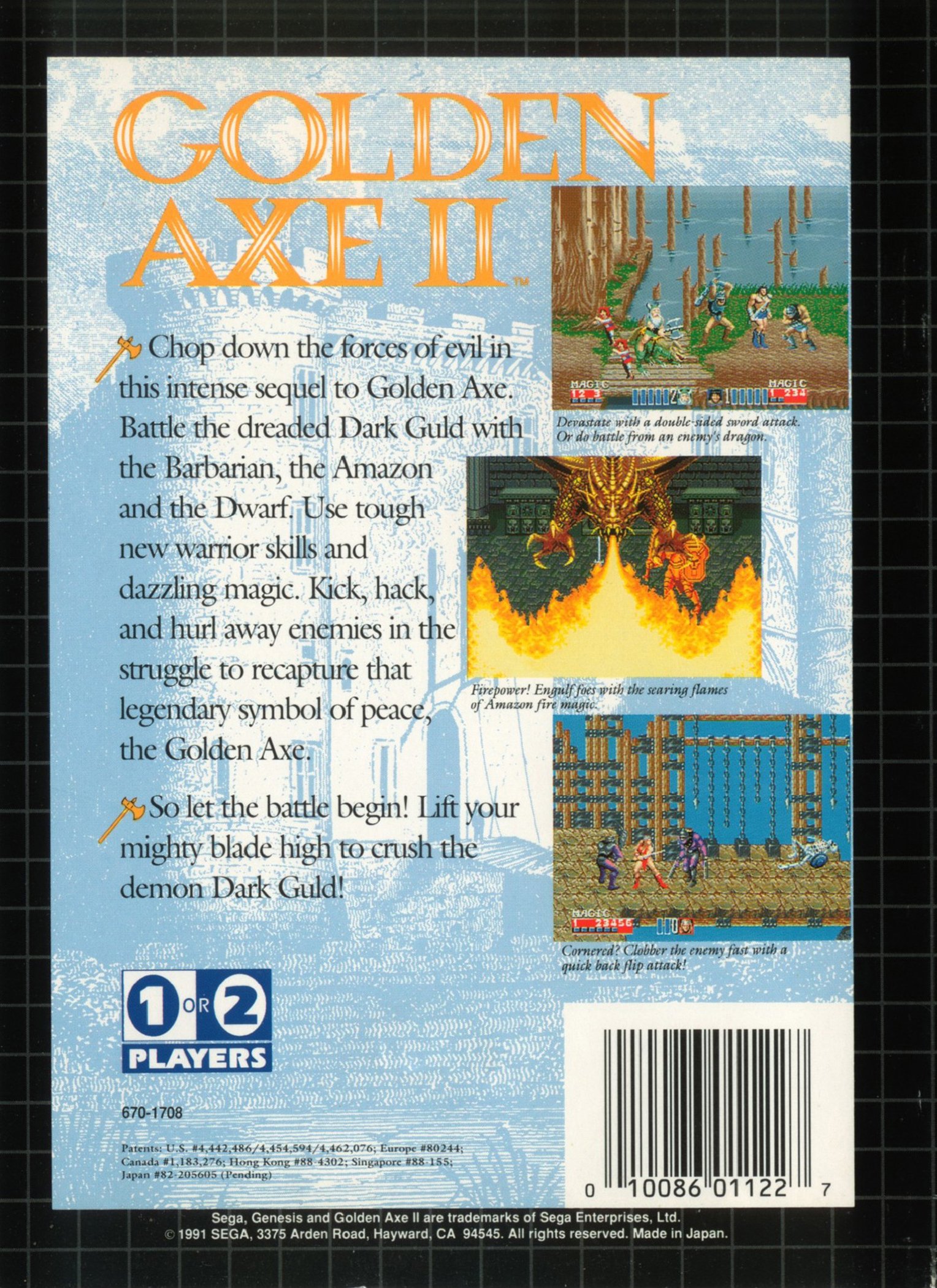 video game Golden Axe II Image