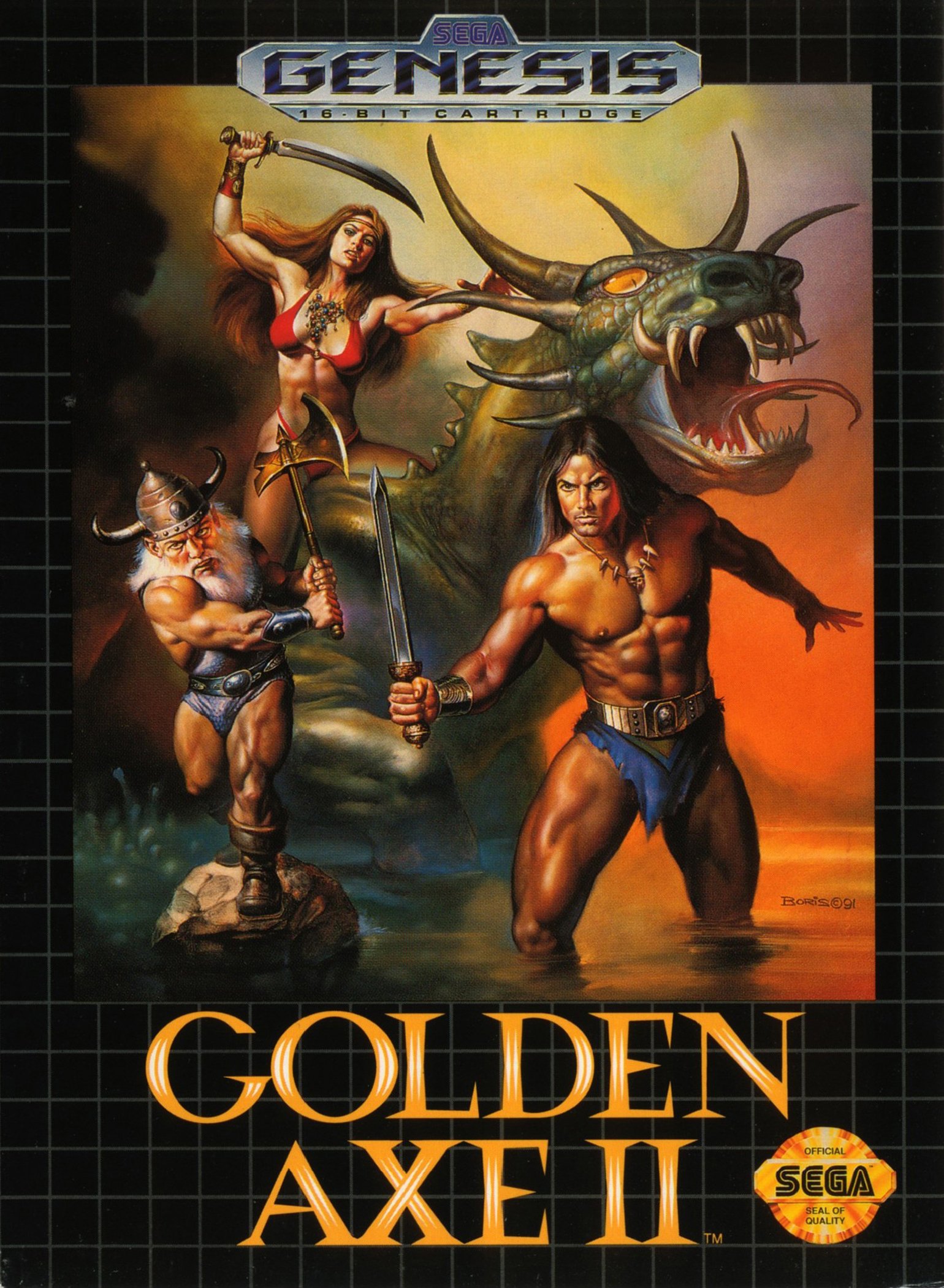 video game Golden Axe II Image