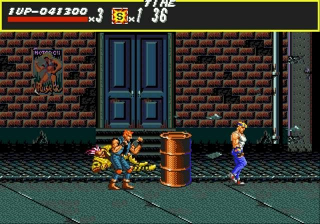 video game Streets of Rage Image