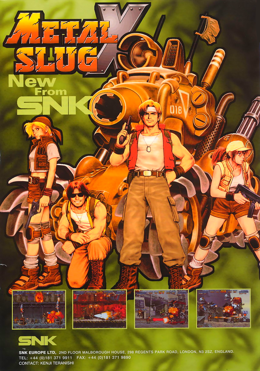 video game metal slug x Image
