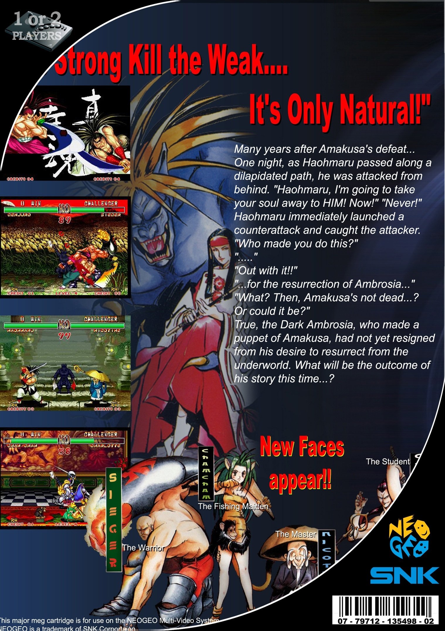 video game Samurai Shodown II Image