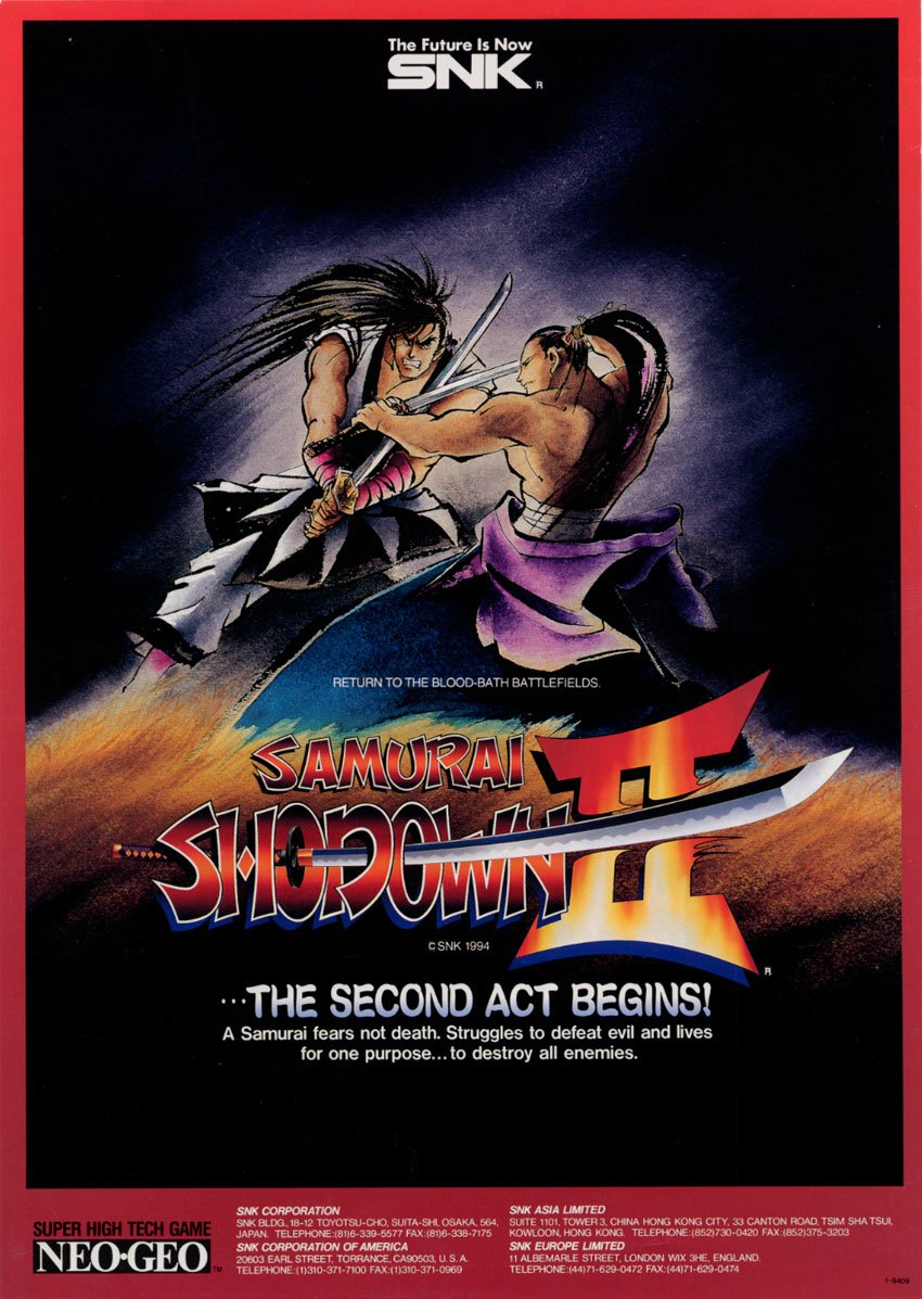 video game Samurai Shodown II Image