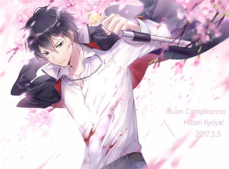 Kyoya Hibari Anime Katekyō Hitman Reborn! Image