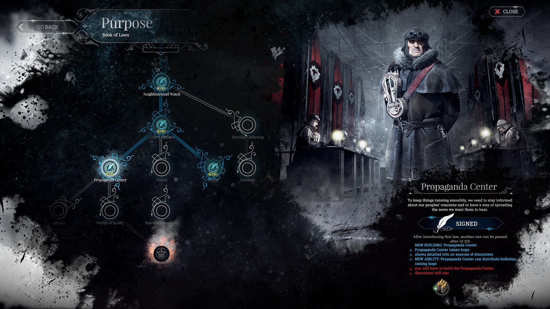 video game Frostpunk Strategy dystopian gameplay Image