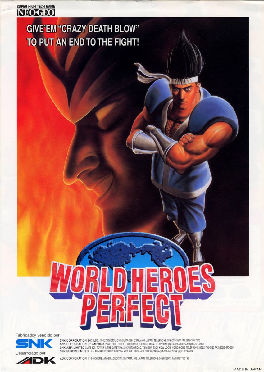 video game World Heroes Perfect Image