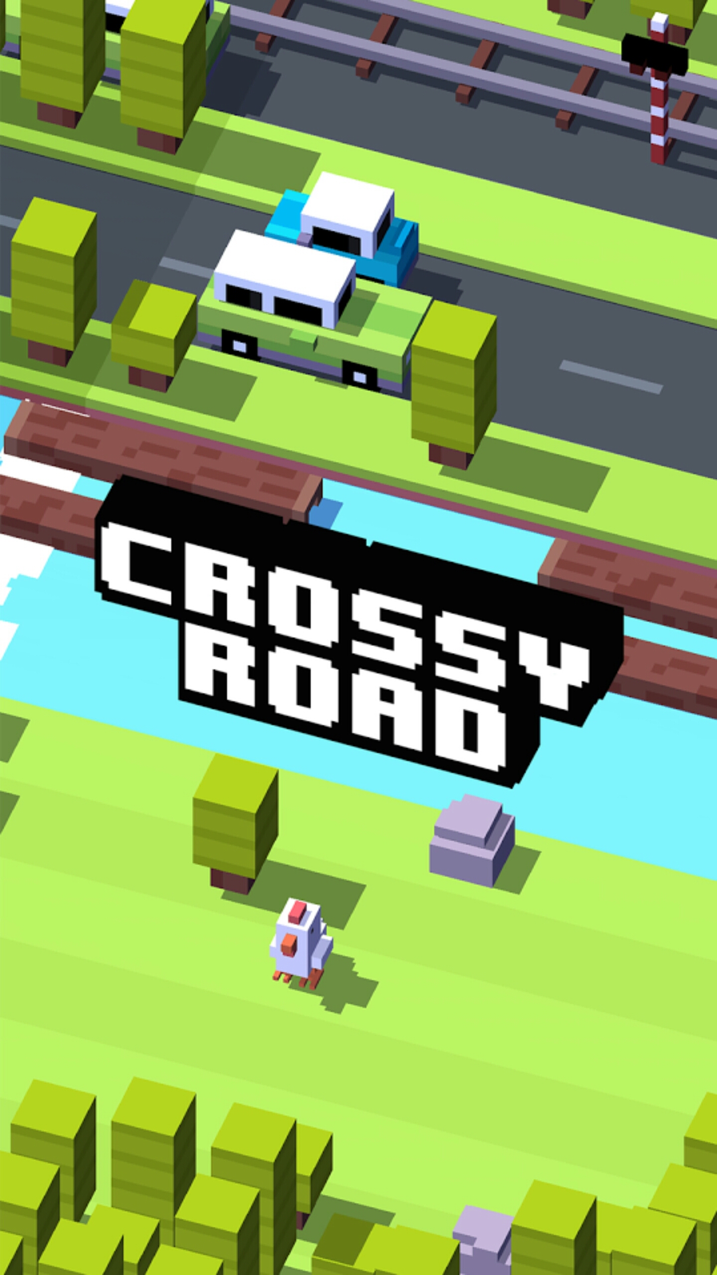how to play crossy road pc