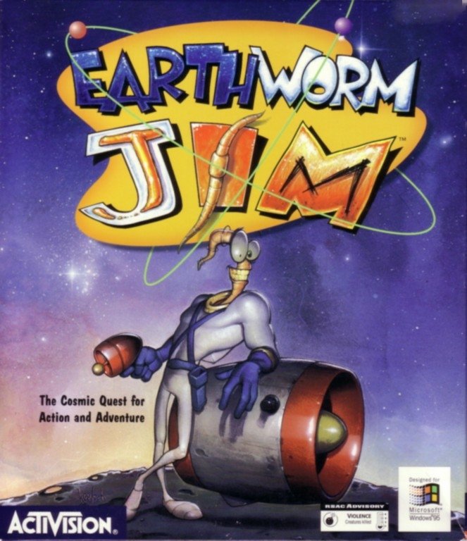 video game Earthworm Jim Image