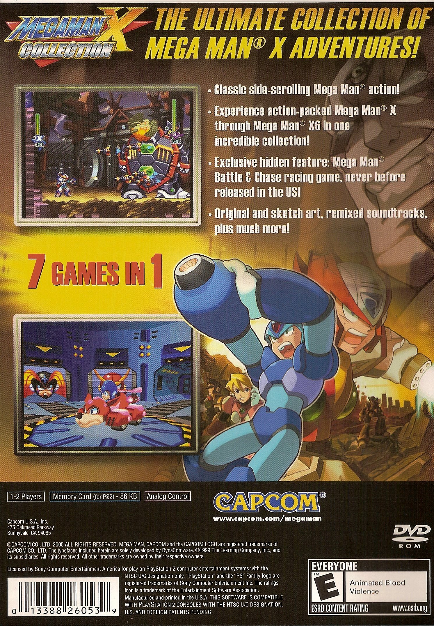 video game Mega Man X Collection Image