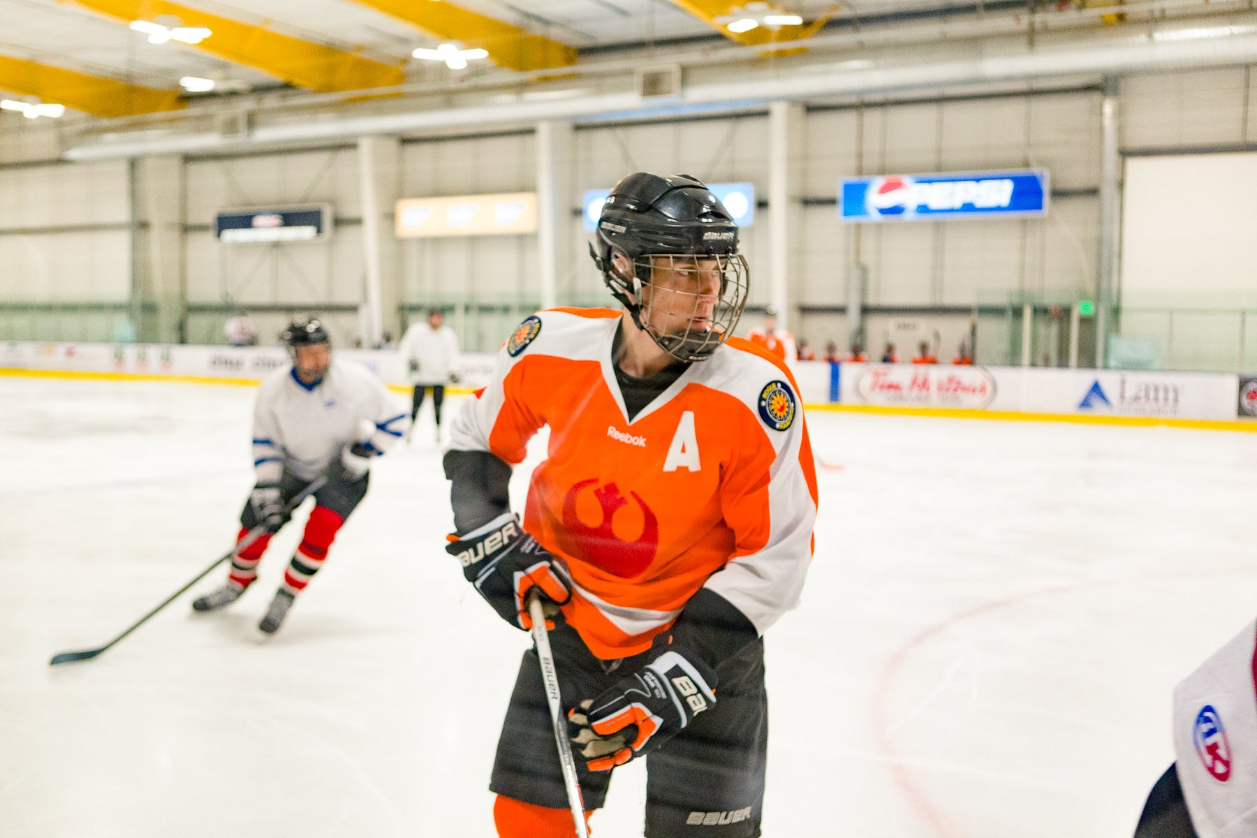  My Squad makes beer league hockey look good.