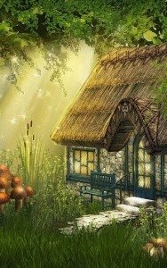  Fairy House in the Forest