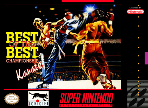 Best of the Best: Championship Karate Video Game Box Art - ID: 18858