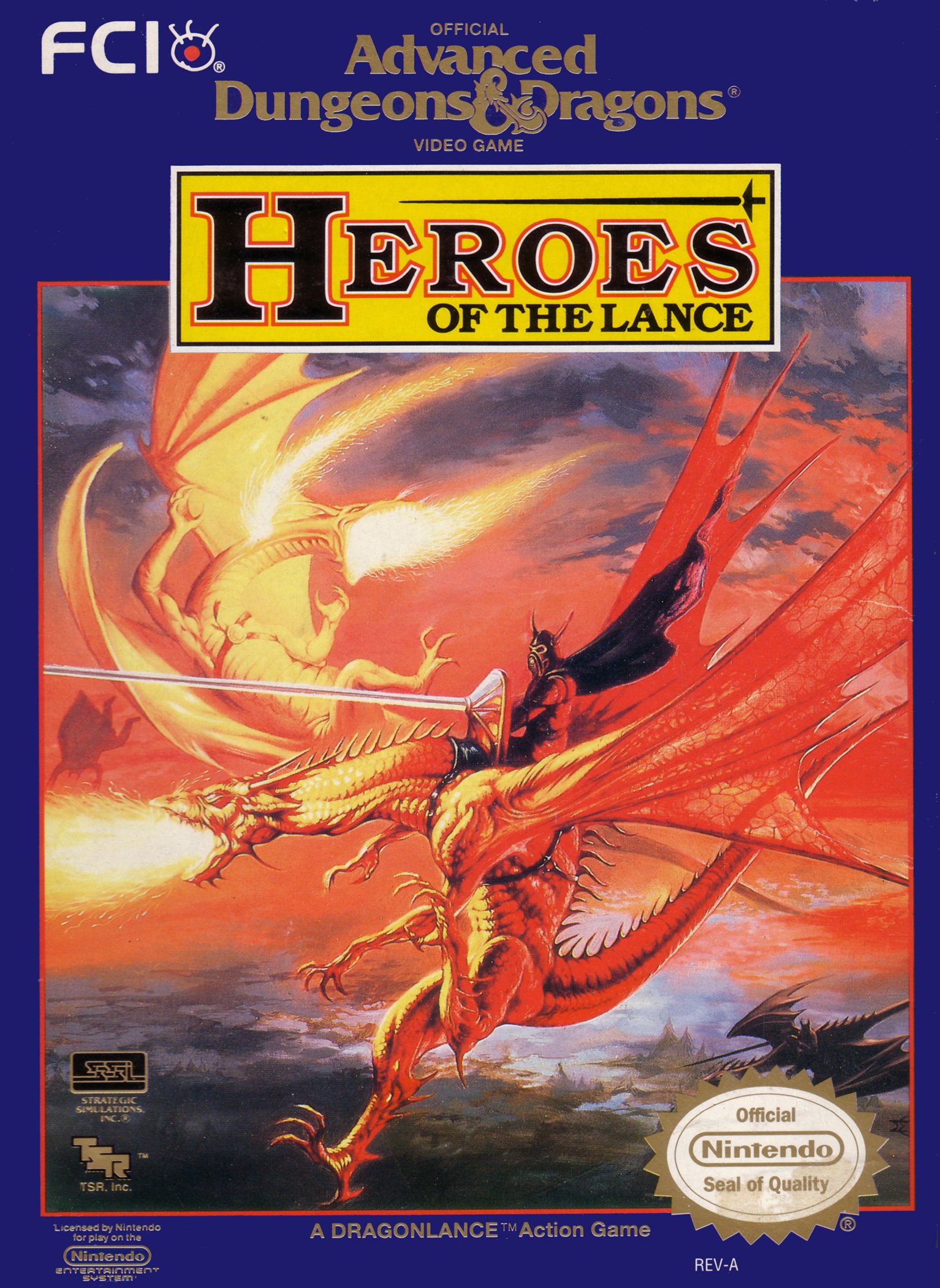 video game Advanced Dungeons & Dragons: Heroes of the Lance Image