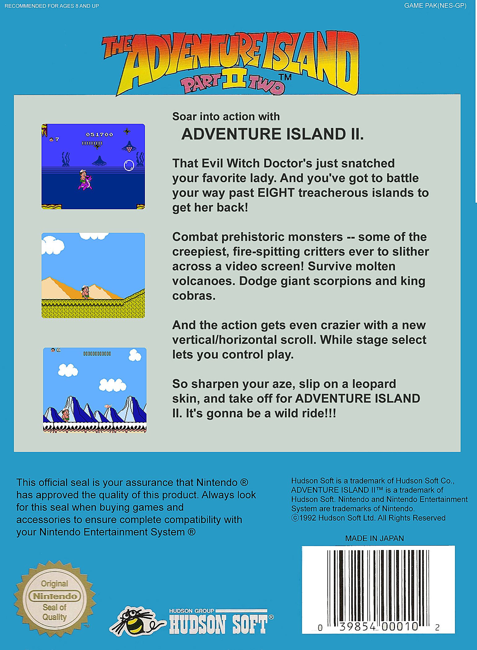 Download Video Game Adventure Island II Image