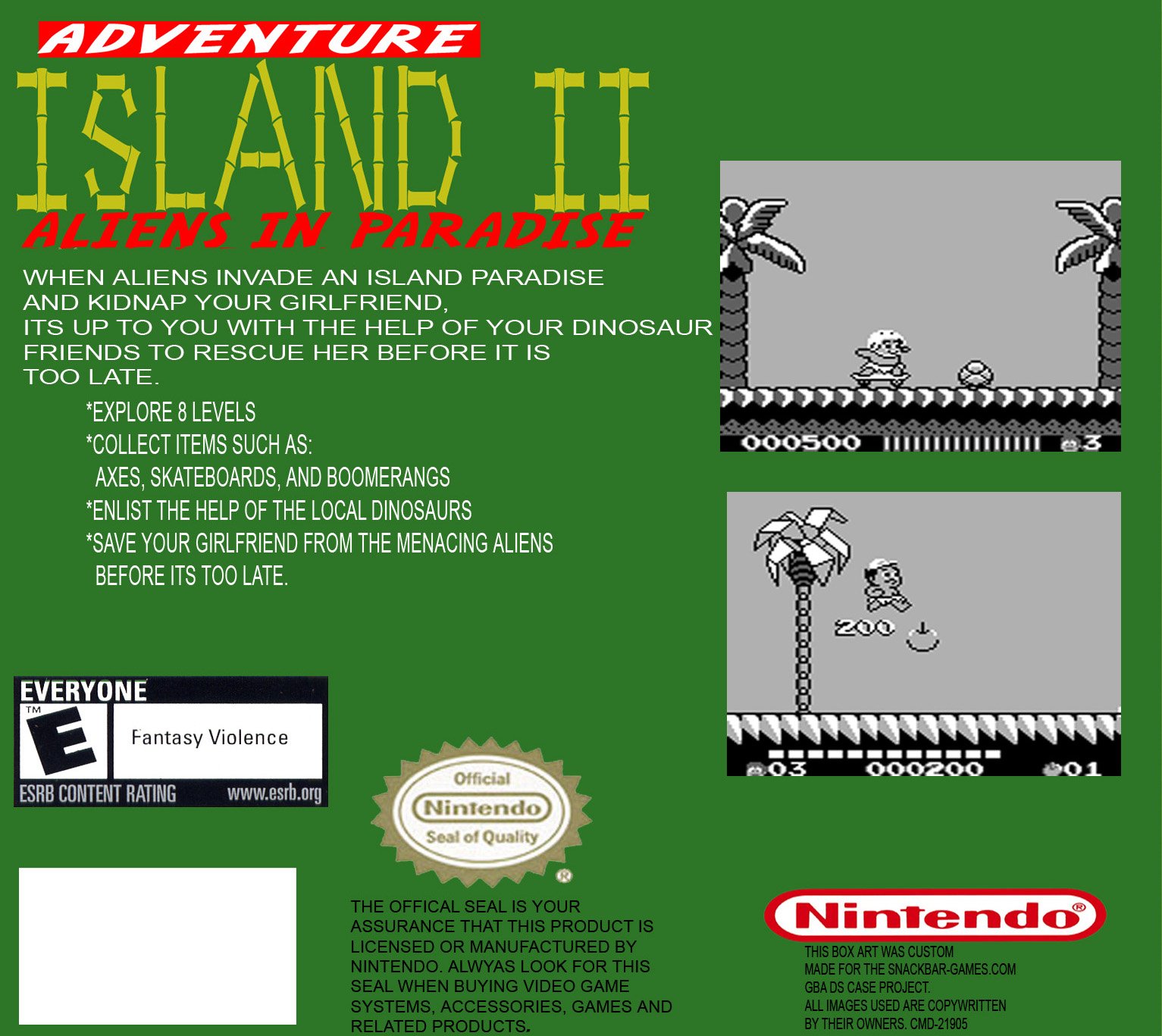 video game Adventure Island II Image