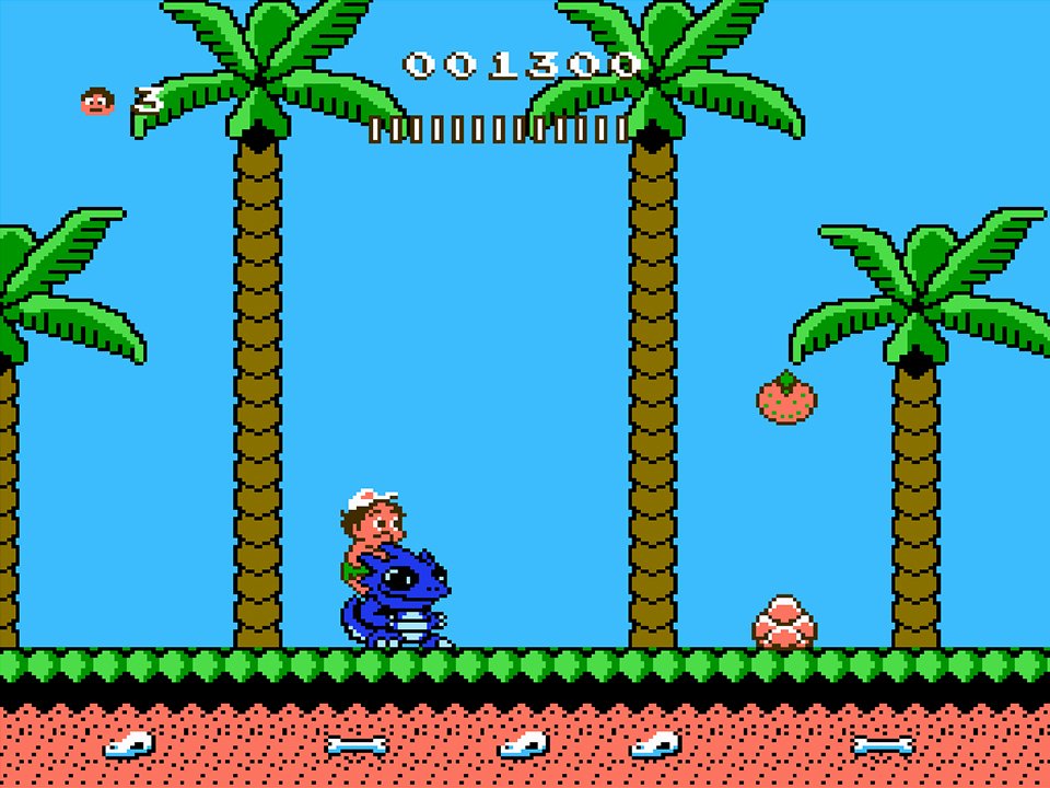 video game Adventure Island II Image