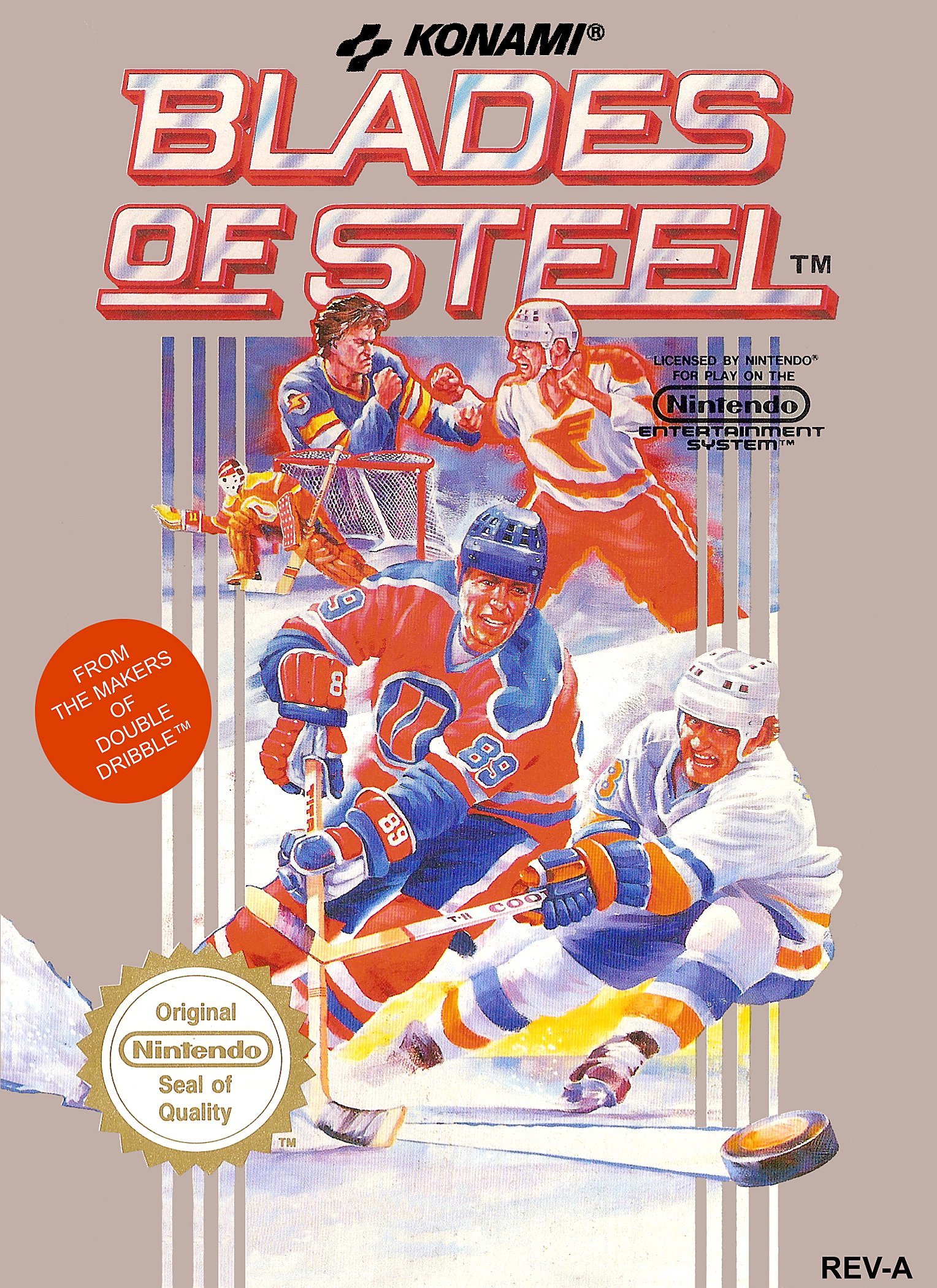 video game Blades of Steel Image