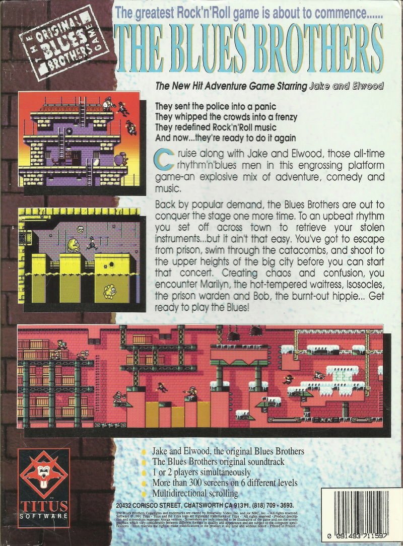 video game The Blues Brothers Image