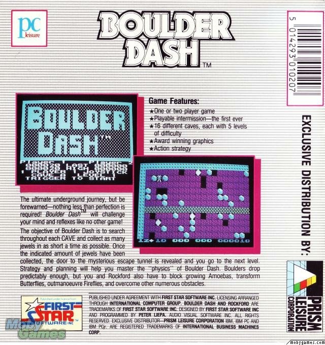video game Boulder Dash Image