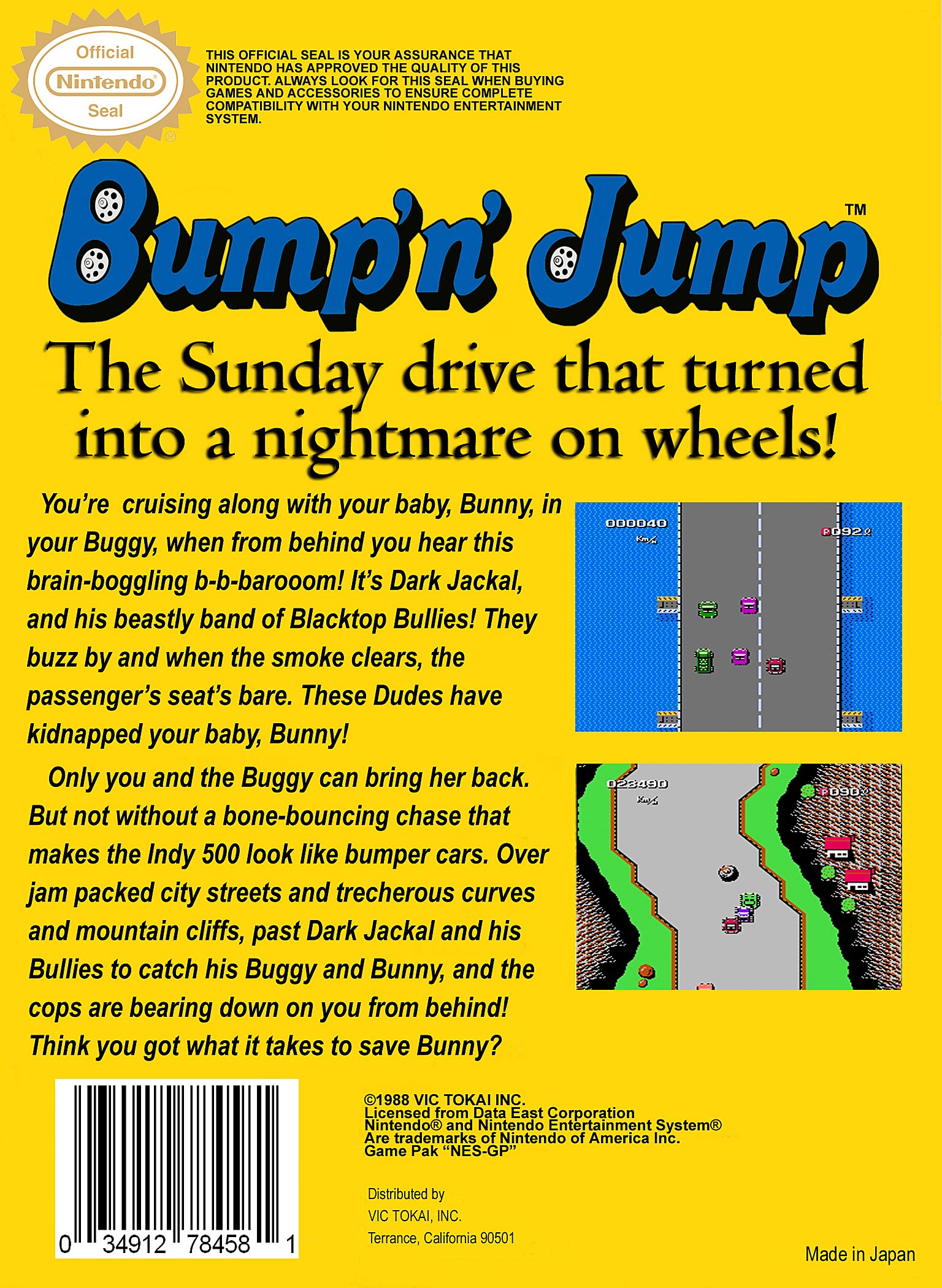 video game Bump 'n' Jump Image