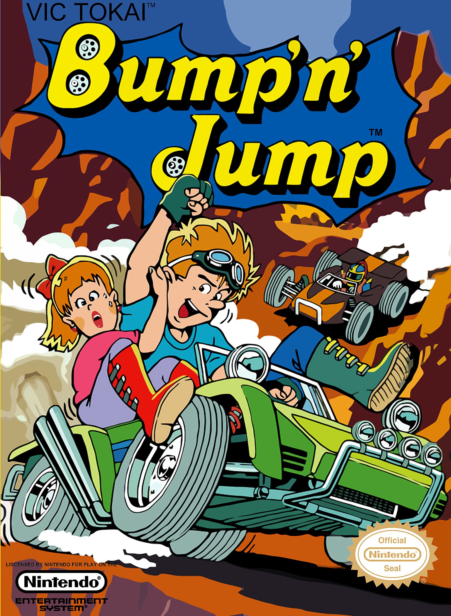 video game Bump 'n' Jump Image