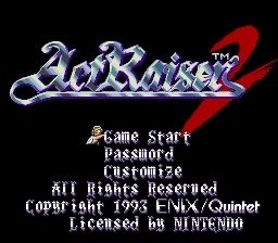 video game ActRaiser 2 Image