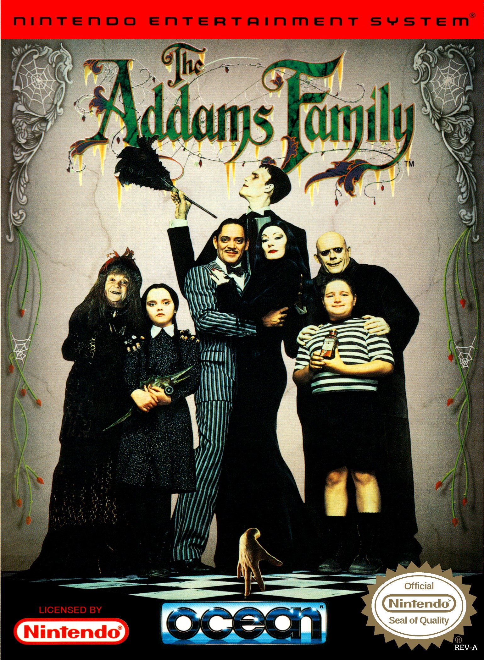 video game The Addams Family Image