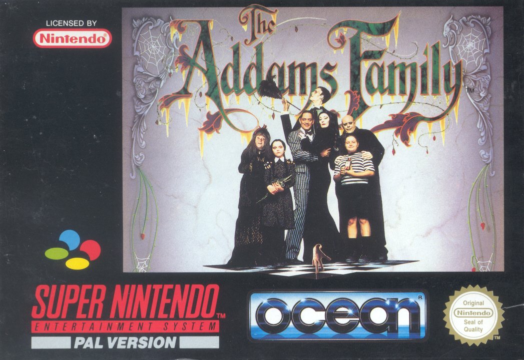video game The Addams Family Image