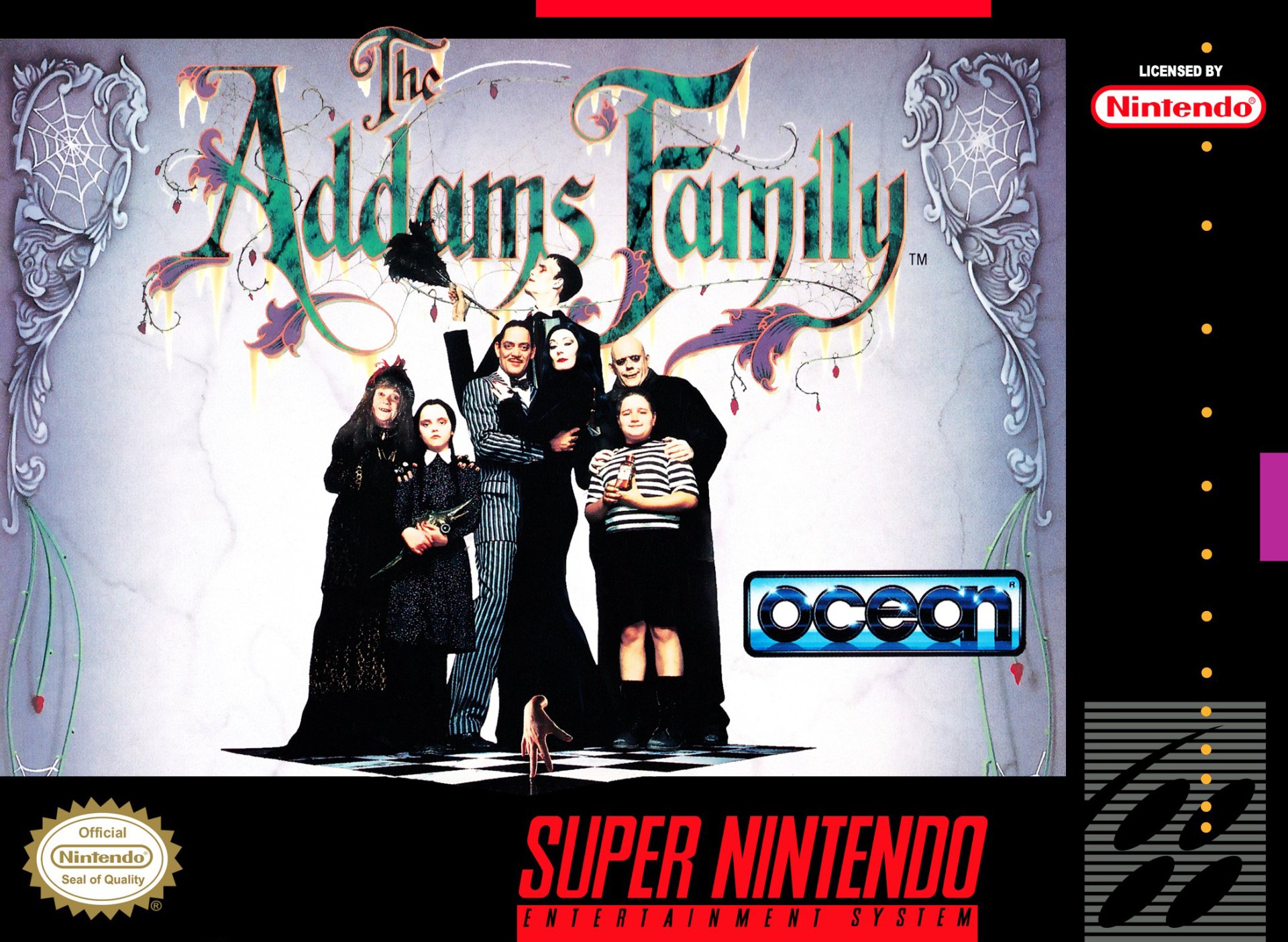 video game The Addams Family Image