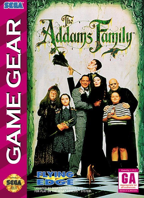 video game The Addams Family Image