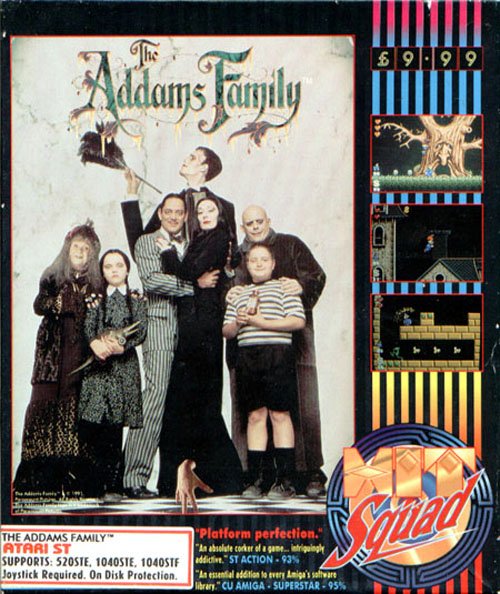 video game The Addams Family Image