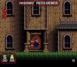 video game The Addams Family Image