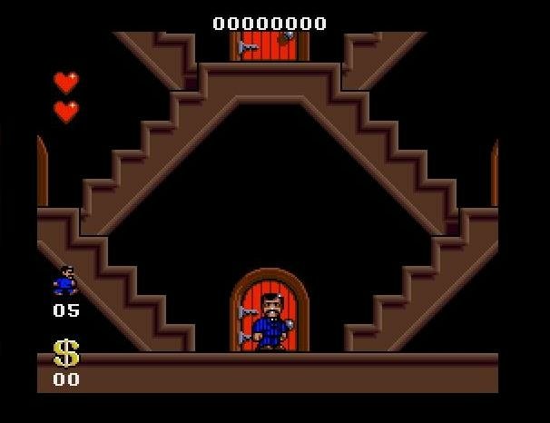 video game The Addams Family Image