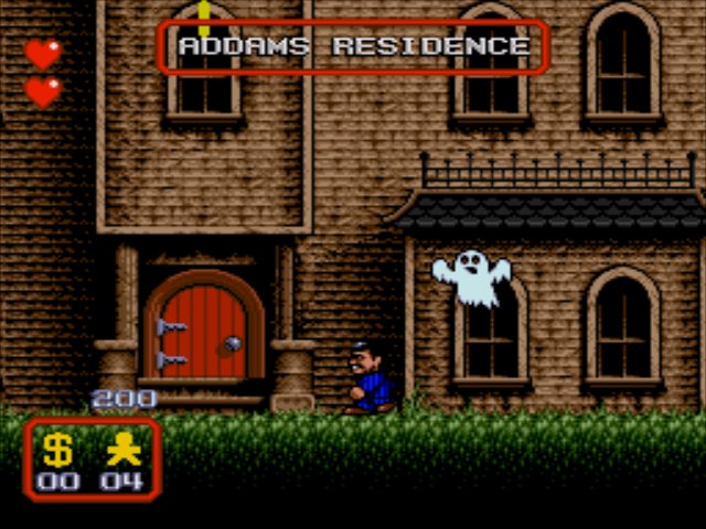 video game The Addams Family Image