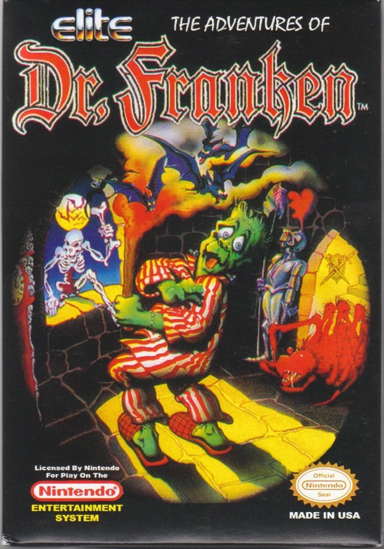 video game The Adventures of Dr. Franken Image